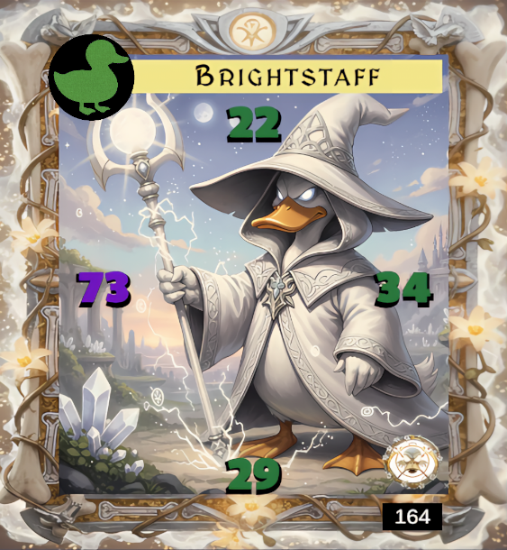 Duckmon Card